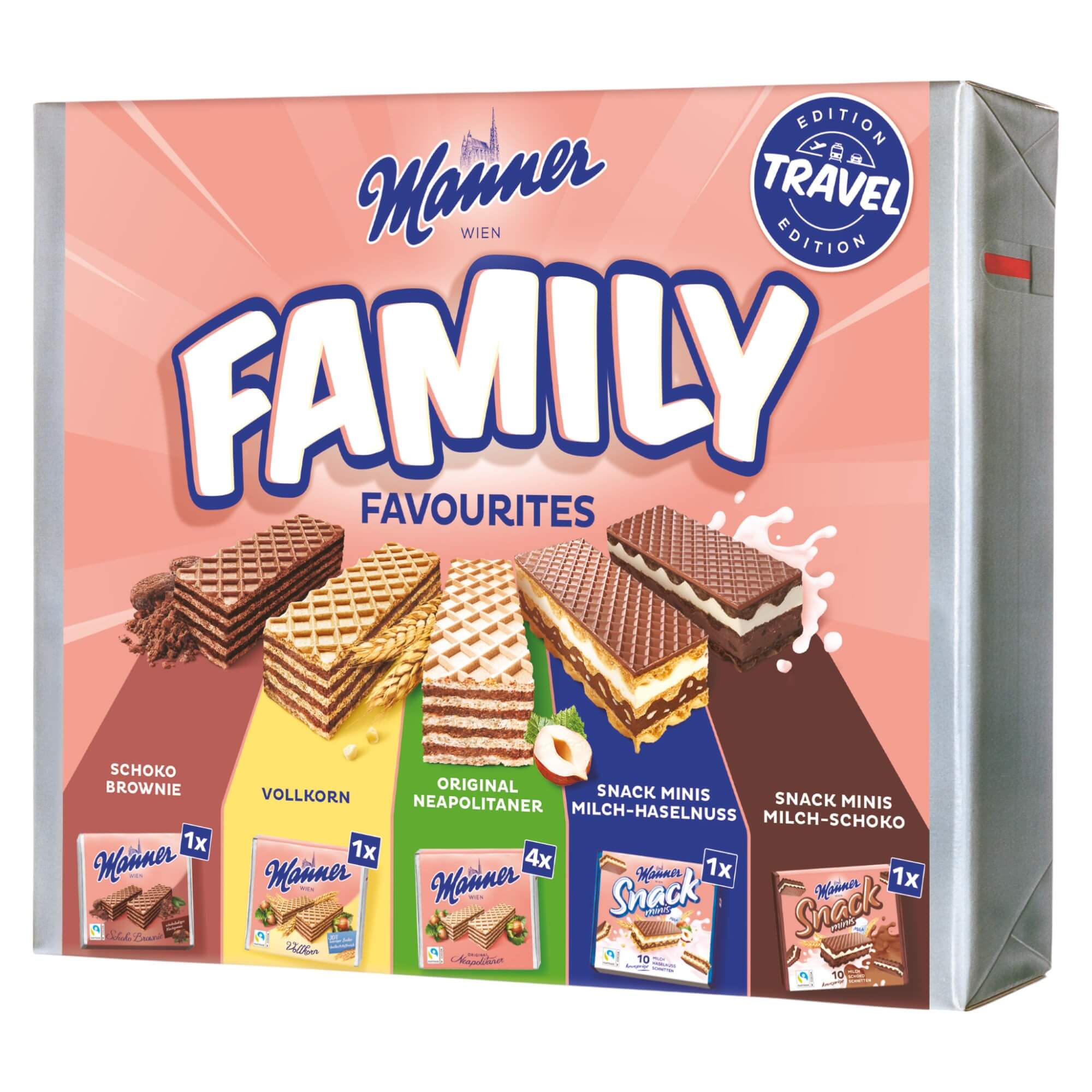 Manner Family Favourites 8er Geschenkpackung 600g